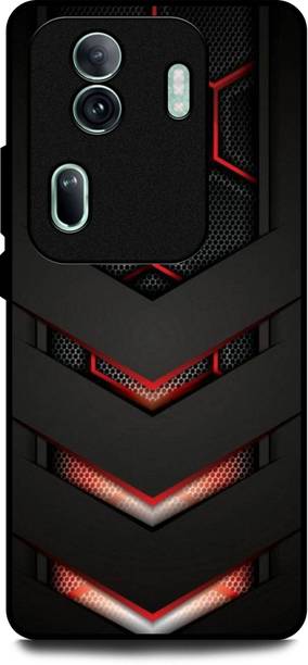 WallCraft Back Cover for OPPO Reno 11 Pro 5G (BLACK SHARK, RED EDGE, VALOR, TEXTURE, ABSTRACT