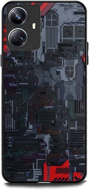 WallCraft Back Cover for Realme 10 Pro Plus 5G TECH M7, ABSTRACT, COMPUTER, CYBER, METAL, MOTHERBOARD, ROBOTIC