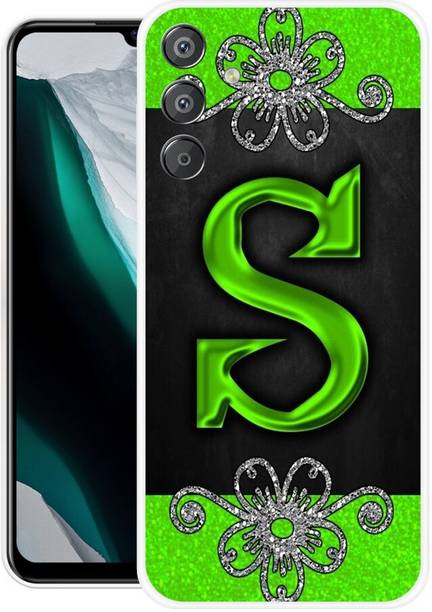PHONE WALEY.COM Back Cover for Samsung Galaxy F15 5G,SM-E156BLVGINS,S LETTER,S NAME,S WORD,S ALPHABET