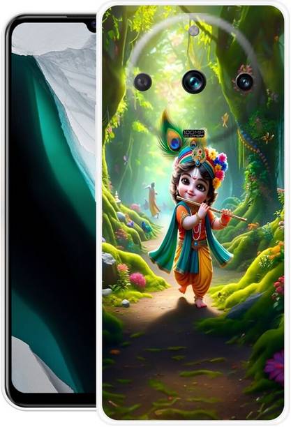 3D U PRINT Back Cover for Realme 11 Pro 5G,RMX3771, RADHA KRISHNA, LORD, KANHIYA, KRISHANJI, GOD