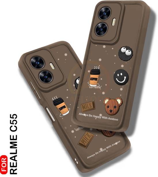 AelVouX Back Cover for Realme C55