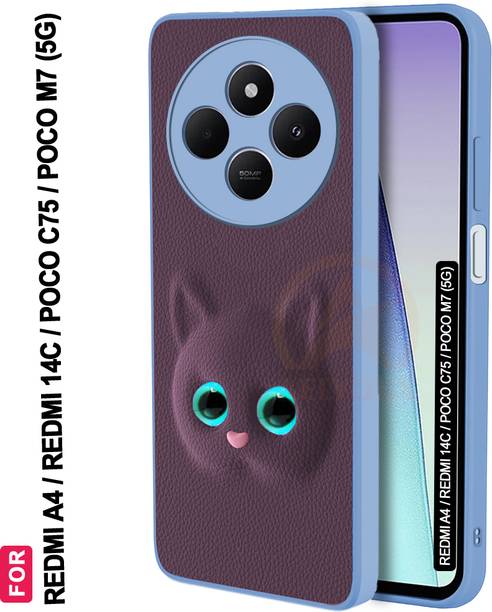 AelVouX Back Cover for REDMI A4 5G, Redmi 14c 5g, POCO C75 5G