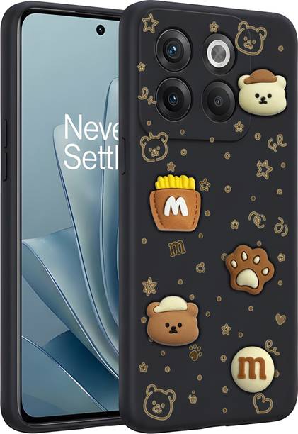 CaseBuddym Back Cover for OnePlus10 T, Bear Cat Paw