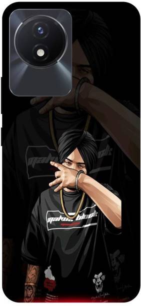 Bluvver Back Cover for vivo Y02, V2236, Sidhu Moose wala