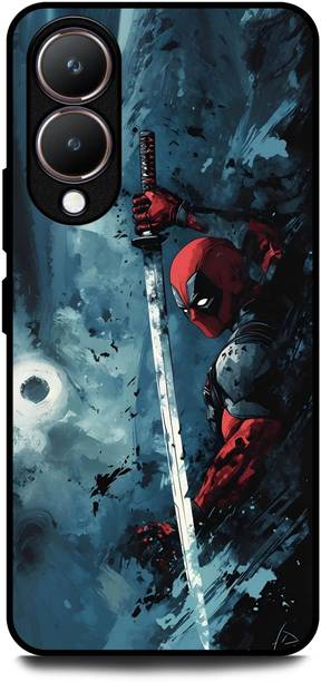 INDICRAFT Back Cover for Vivo Y28 5G (DEADPOOL, MARVEL, SUPERHERO, COMIC )