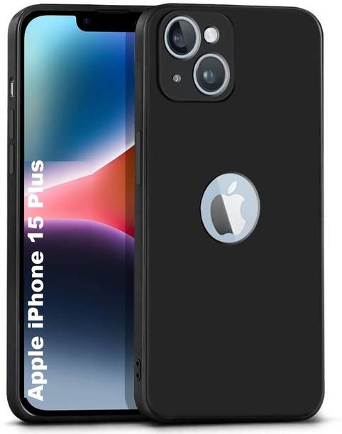 Aaralhub Back Cover for Apple iPhone 15 Plus (Black, Camera Bump