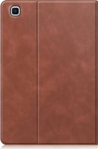 COVERHEAD Flip Cover for Back Cover for SM Galaxy A7 Lite Tab (Brown, Dual Protection, Pack of: 1)