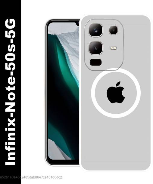 Zaplab Back Cover for Infinix Note 50s 5G back cover for Apple Logo Desing
