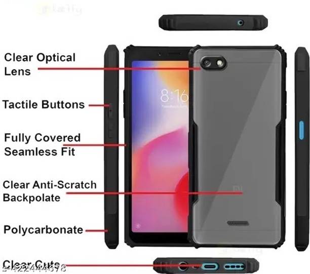 Geleser Back Cover for Mi Redmi 6A