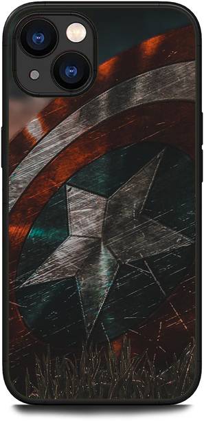 वॉलक्राफ्ट Back Cover APPLE iPhone 13 CAPTAIN AMERICA, AVENGER, SHIELD, MARVEL के लिए