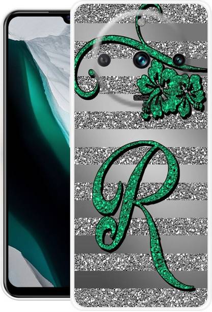 3D U PRINT Back Cover for Realme 11 Pro Plus 5G,RMX3740, R LETTER,R NAME,R WORD,R ALPHABET