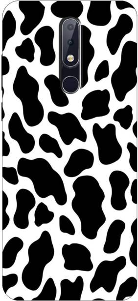 KoversKart Back Cover for NOKIA 3.1 PLUS Black White Graffiti Art Printed Mobile Case