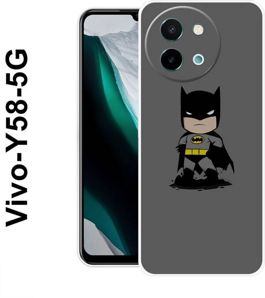 MASURA Back Cover for Vivo Y58 5G, Batman, Cartoon, Design, Funky, 58