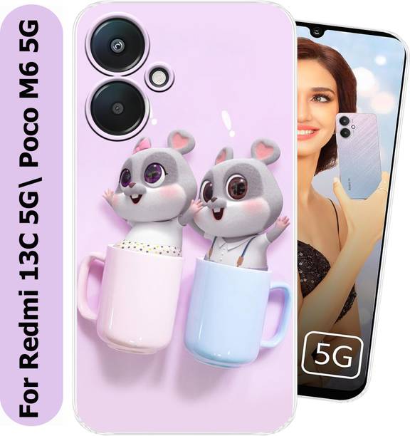 Coolcase Back Cover for Redmi 13C 5G, Poco M6 5G