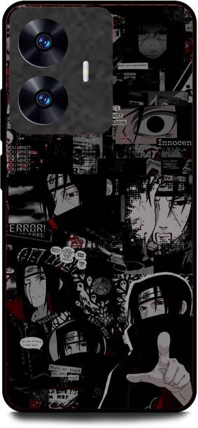 KEYCENT Back Cover for Realme C55 GOKU, ANIME, VEGETA, NARUTO, KAKASHI, NEON