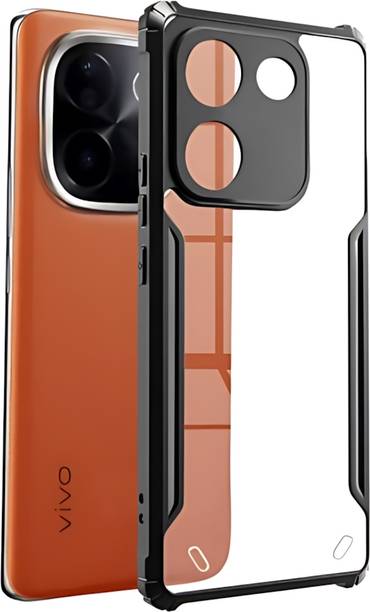 Monogamy Pouch for Vivo T3 Pro 5G, Crystal Clear Hard PC Back Case