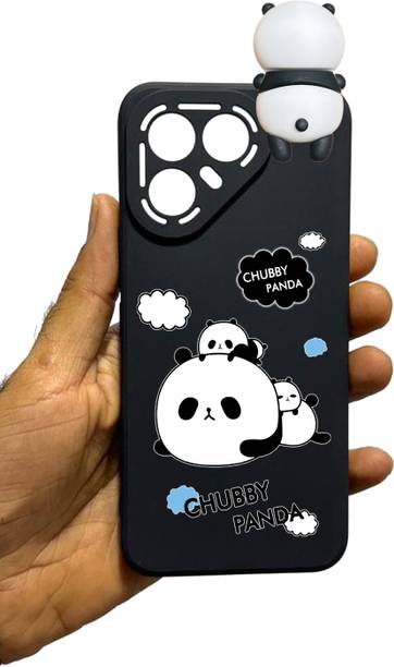 RM MOBILE ACCESSORIES Bumper Case for Tecno Pova 7 Pro 5G, Panda Cover
