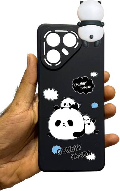 RM MOBILE ACCESSORIES Bumper Case for Tecno Pova 7 5G, Panda Cover