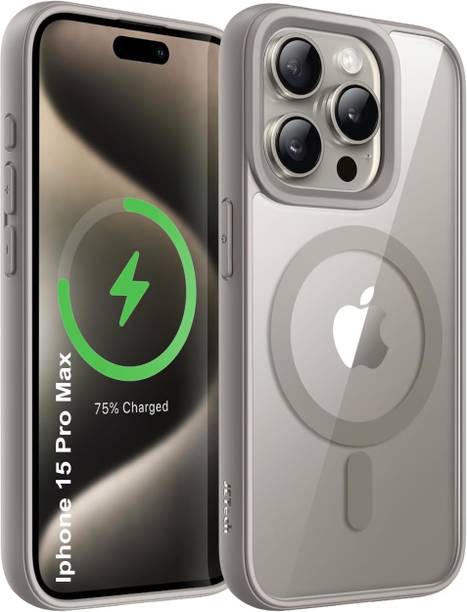 SBMS Bumper Case for iPhone 15 Pro Max 6.7-Inch Compatible with MagSafe, Shockproof Phone Bumper Cover