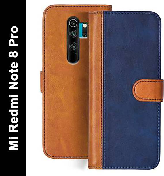 Mycos Flip Cover for Mi Redmi Note 8 Pro