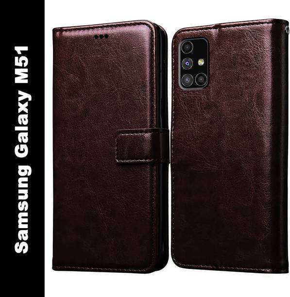 Casotec Flip Cover for Samsung Galaxy M51
