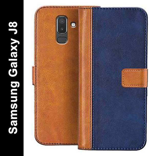 Flospy Flip Cover for Samsung Galaxy J8