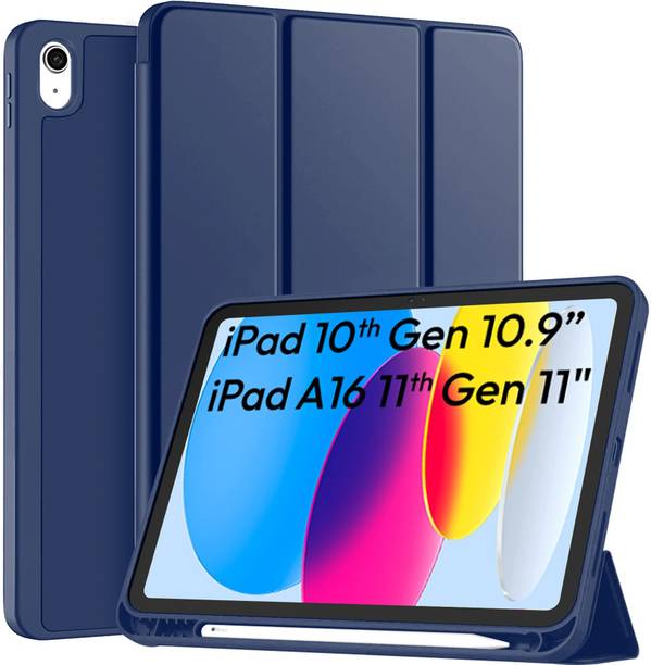 ROBUSTRION Flip Cover for iPad 11th Generation A16 11 inch, iPad 10th Gen Generation 10.9 inch, iPad 11th Gen 11 inch
