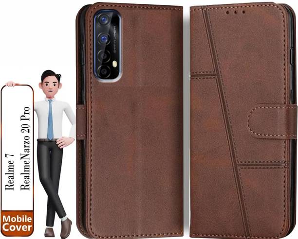 Oyota Flip Cover for Realme Narzo 20 Pro
