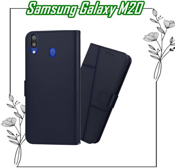 PRAJCASE Flip Cover for Samsung Galaxy M20