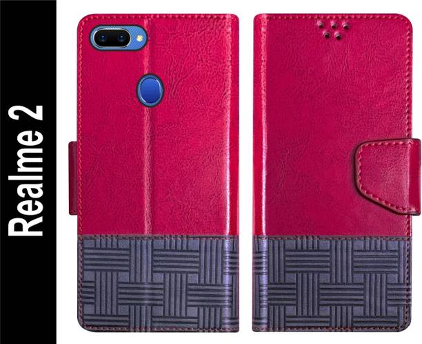 Telecase Flip Cover for Realme 2 / Realme 2 Pro / Realme U1 / Oppo F9 / F9 Pro / A5 / A5s / A7 / A11k / A12