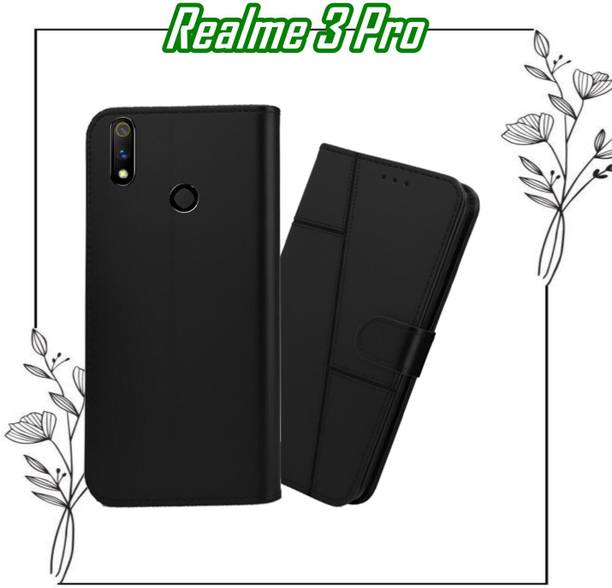 PRAJCASE Flip Cover for Realme 3 Pro