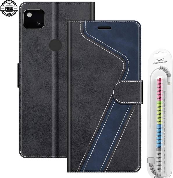 TWIGLO Flip Cover for GOOGLE PIXEL 4A