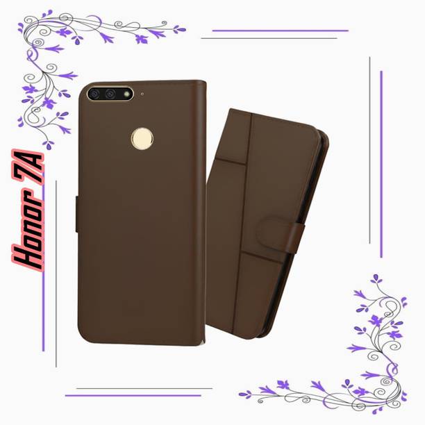 PRAJCASE Flip Cover for Honor 7A