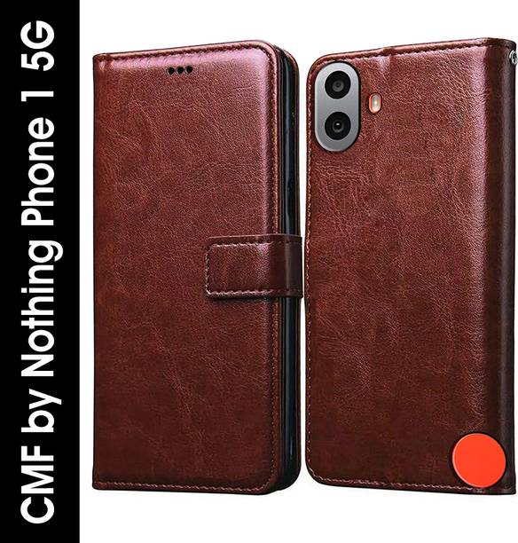 Casotec Flip Cover for CMF by Nothing Phone 1 (5G)