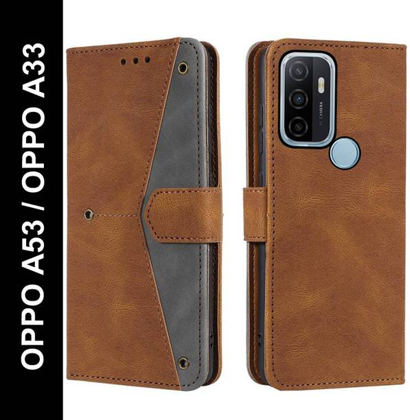 Openbuy Flip Cover for OPPO A53, OPPO A33