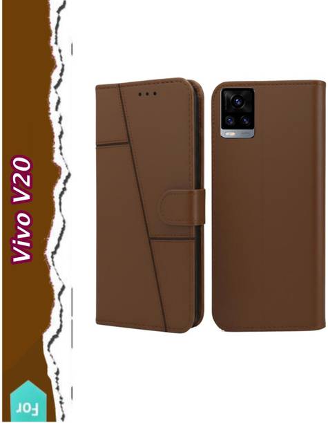 HLOFLY Flip Cover for Vivo V20