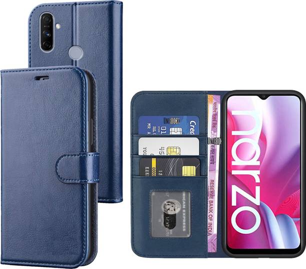 Unirock Flip Cover for realme Narzo 20A