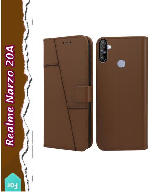 HLOFLY Flip Cover for Realme Narzo 20A