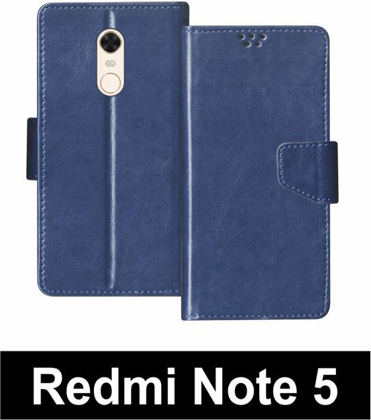 SBMS Flip Cover for Mi Redmi Note 5