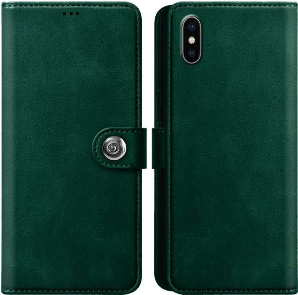 PikTrue Flip Cover for Apple iPhone XS Max