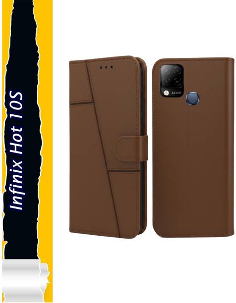 TENFLY Flip Cover for Infinix Hot 10S
