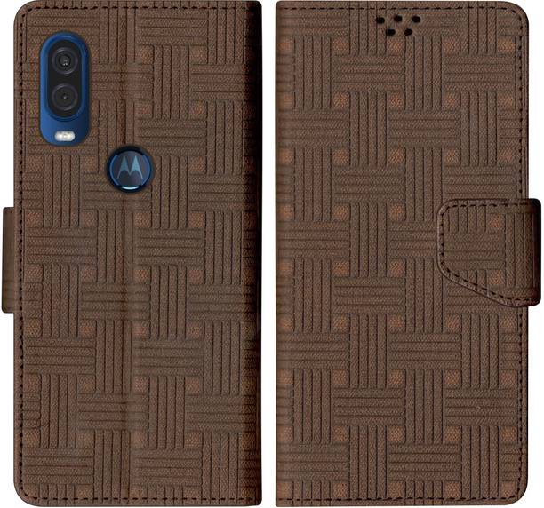 SBMS Flip Cover for Motorola One Vision