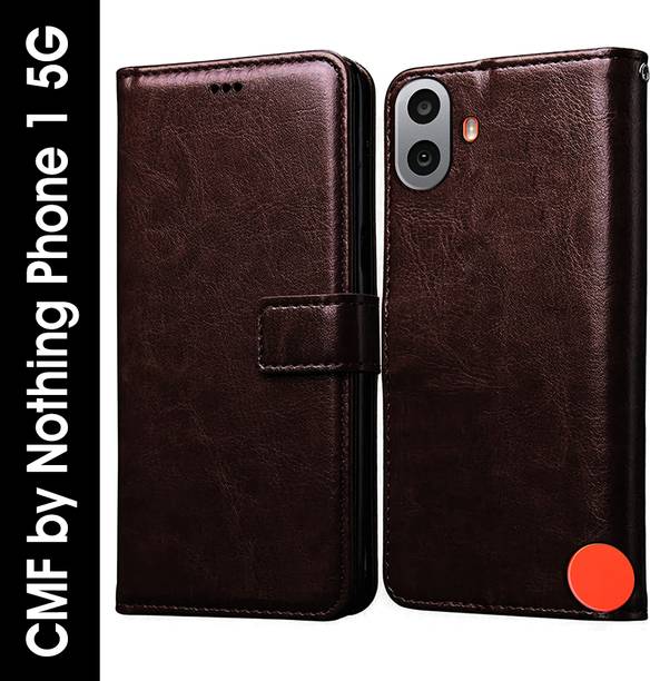 Casotec Flip Cover for CMF by Nothing Phone 1 (5G)