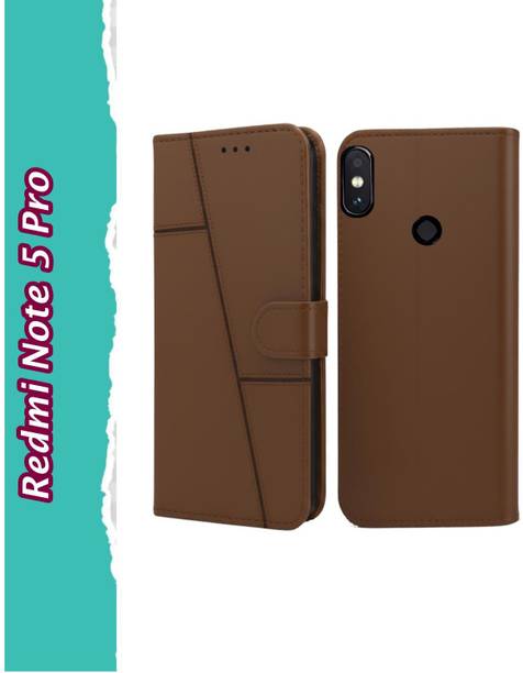 JYANI Flip Cover for Mi Redmi Note 5 Pro