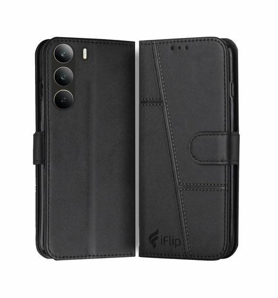 iFlip Flip Cover for REALME C73 5G, Card Pockets Wallet & Stand