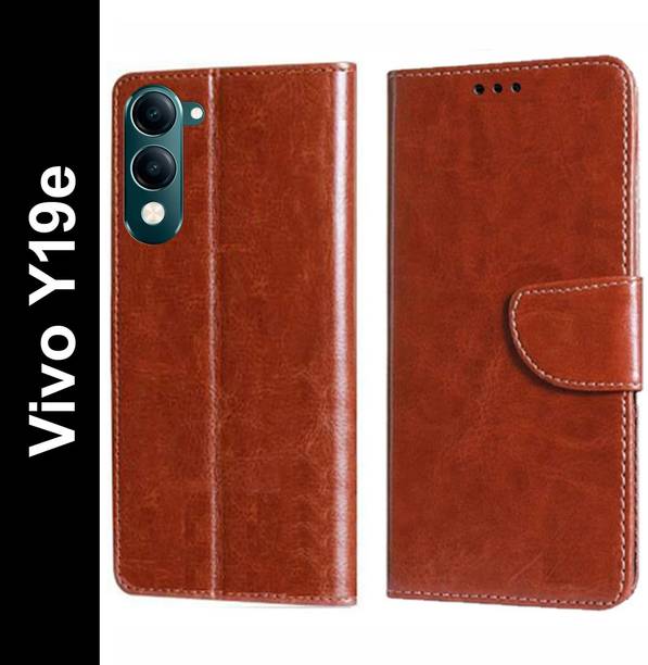 Wynhard Flip Cover for Vivo Y19e, Vivo Y19 5G, Vivo T4 Lite 5G
