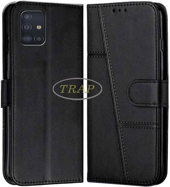 Trap Premium Flip Cover Flip Cover for Samsung Galaxy A51