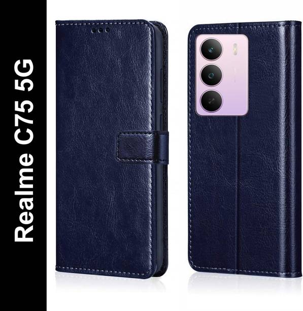 Flocculent Flip Cover for realme C75 5G, Realme C73 5G, Realme Narzo 80 Lite 5G