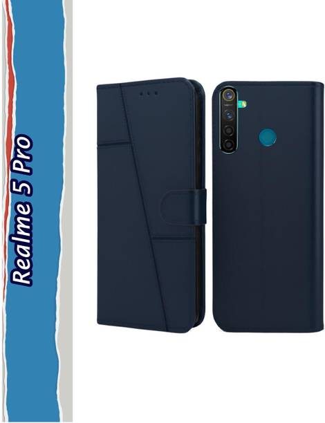 kasera Flip Cover for Realme 5 Pro