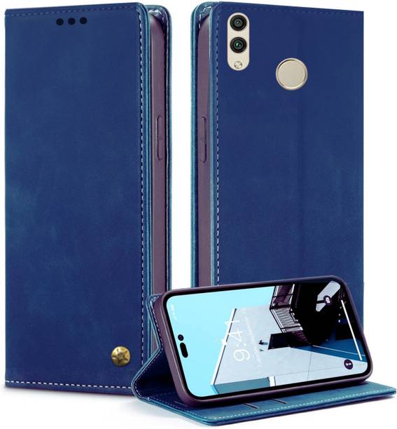 GoPerfect Wallet Case Cover for Motorola One Vision, Premium Imported Business Series Flip Back Cover